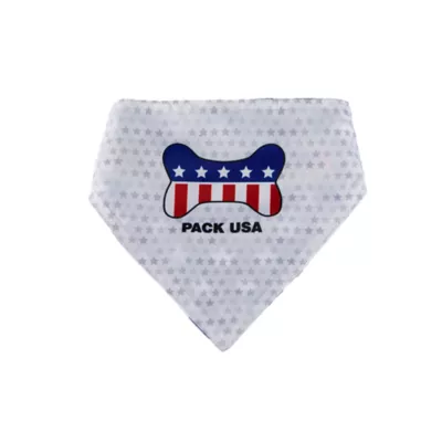 Product Hip Doggie Pack USA Reversible Pet Bandana