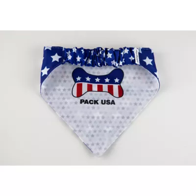 Product Hip Doggie Pack USA Reversible Pet Bandana