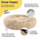 Product Best Friends by Sheri The Original Calming Faux Shag Fur Donut Cuddler Cat & Dog Bed