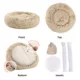 Product Best Friends by Sheri The Original Calming Faux Shag Fur Donut Cuddler Cat & Dog Bed