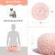 Product Best Friends by Sheri The Original Calming Faux Shag Fur Donut Cuddler Cat & Dog Bed