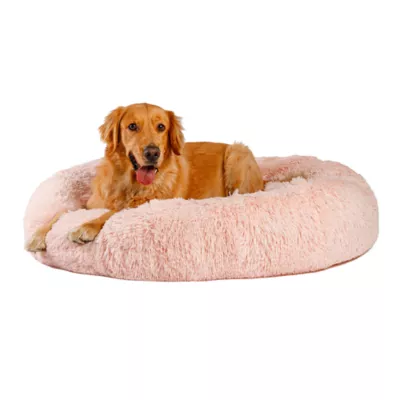 Product Best Friends by Sheri The Original Calming Faux Shag Fur Donut Cuddler Cat & Dog Bed