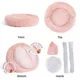 Product Best Friends by Sheri The Original Calming Faux Shag Fur Donut Cuddler Cat & Dog Bed