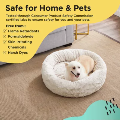 Product Best Friends by Sheri Donut Lux Bed & Throw Blanket 2 Piece Cat and Dog Bundle Set