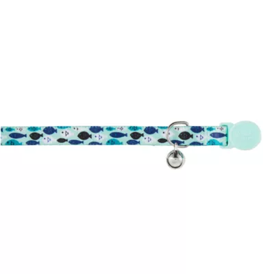 Product Whisker City® Light Blue Fish Easy Release Kitten Collar