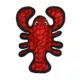 Product TUFFY® Ocean Creature Junior Lobster Dog Toy - Tough Plush