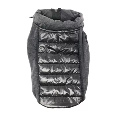 Product Pet Life Apex Lightweight Hybrid 4-Season Stretch & Quick-Dry Dog Coat with Pop Out Hood