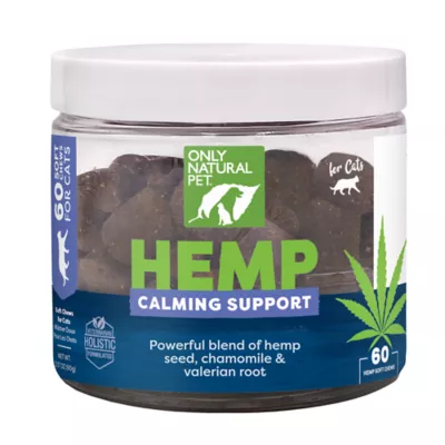 Product Only Natural Pet Cat Hemp Calming Support - 60 Ct