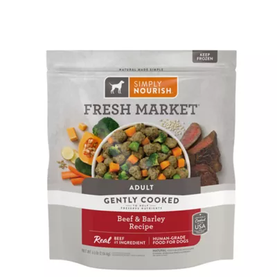 Product Simply Nourish® Fresh Market Adult Frozen Dog Food - Beef & Barley