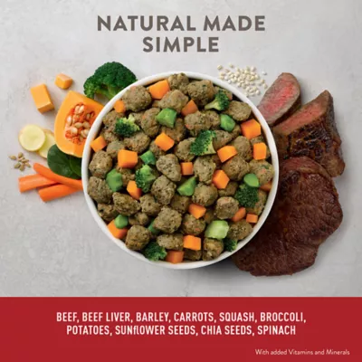 Product Simply Nourish® Fresh Market Adult Frozen Dog Food - Beef & Barley