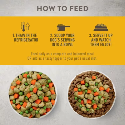 Product Simply Nourish® Fresh Market Adult Frozen Dog Food - Chicken & Vegetable