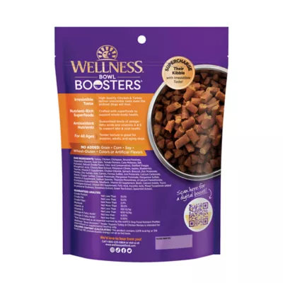 Product Wellness CORE Bowl Boosters Tender All Life Stage Dog Meal Topper - Grain Free, Turkey & Chicken