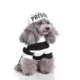 Product Pet Life Halloween Striped Retro Inmate Prisoner Uniform Dog & Cat Costume