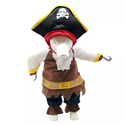 Product Pet Life Halloween Captain Snuggles Pirate Dog & Cat Costume