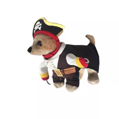 Product Pet Life Halloween Captain Snuggles Pirate Dog & Cat Costume
