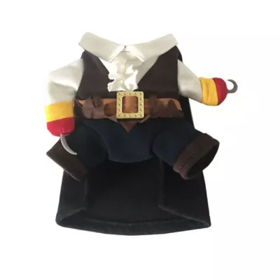 Product Pet Life Halloween Captain Snuggles Pirate Dog & Cat Costume