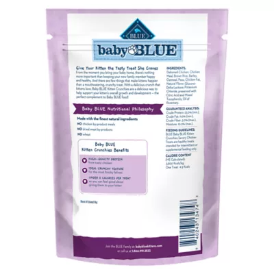 Product Blue Buffalo Baby BLUE Kitten Crunchies Cat Treats - Chicken