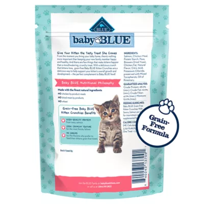 Product Blue Buffalo Baby BLUE Kitten Crunchies Cat Treats - Salmon