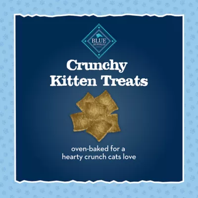 Product Blue Buffalo Baby BLUE Kitten Crunchies Cat Treats - Salmon