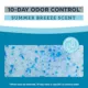 Product ExquisiCat Litter Crystals Multi-Cat Silica Cat Litter - Summer Breeze Scented, Low Dust