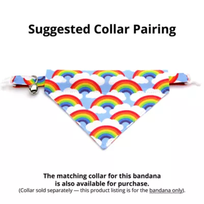 Product Made By Cleo Bandana- Rainbow