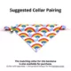 Product Made By Cleo Bandana- Rainbow