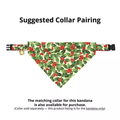 Product Made By Cleo Bandana- Holiday Holly