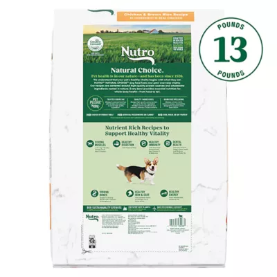 Product Nutro Natural Choice Small Bites Adult Dog Dry Food - Chicken & Brown Rice