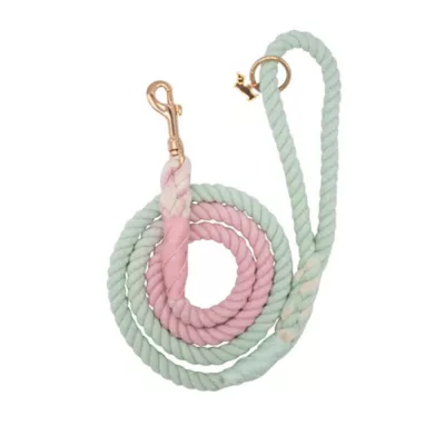 Product Sassy Woof La Jolie Fleur Dog Rope Leash: 5-ft long
