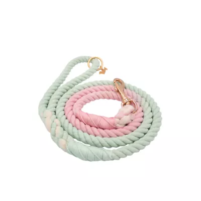 Product Sassy Woof La Jolie Fleur Dog Rope Leash: 5-ft long