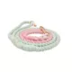 Product Sassy Woof La Jolie Fleur Dog Rope Leash: 5-ft long
