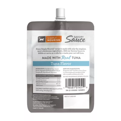 Product Simply Nourish® Savory Sauce Cat Meal Complement - 1.4 Oz, Natural