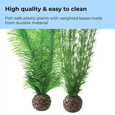 Product biOrb Feather Fern Artificial Aquarium Plant Set - 10"