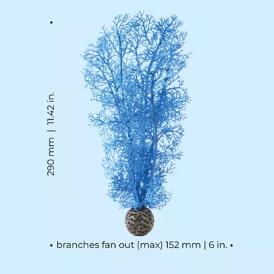 Product biOrb Artificial Aquarium Sea Fan - 11.5"