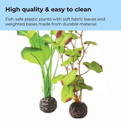 Product biOrb Artificial Aquarium Silk Plant Set - 14"