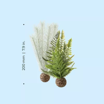 Product biOrb Artificial Aquarium Thistle & Fern Plant Set - 10"