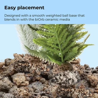 Product biOrb Artificial Aquarium Thistle & Fern Plant Set - 10"