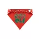 Product Hip Doggie Holiday "Happy Holidays" and "Santa's Favorite Elf" Reversible Dog Bandana