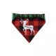 Product Hip Doggie Holiday "Santa Baby" and "Reindeer Ho, Ho Ho" Reversible Dog Bandana