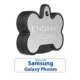 Product YIP Smart Tag Dog Bone Personalized ID Tag and Tracker - Works with Samsung Galaxy Smartphones