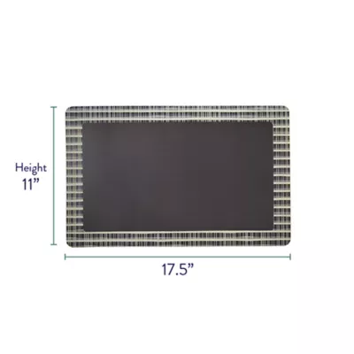 Product Top Paw® Grey Printed Feeding Placemat