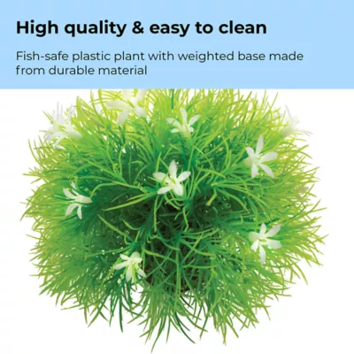 Product biOrb Artificial Aquarium Flower Ball with Daisies - 5"