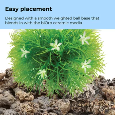 Product biOrb Artificial Aquarium Flower Ball with Daisies - 5"