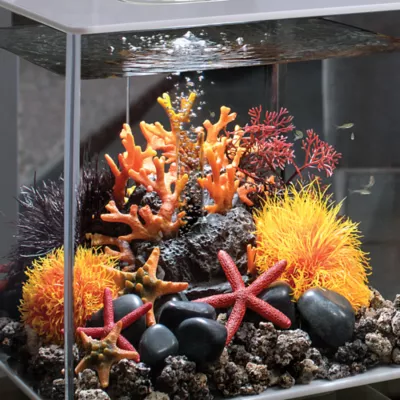 Product biOrb Lava Rock with Fire Coral Aquarium Ornament