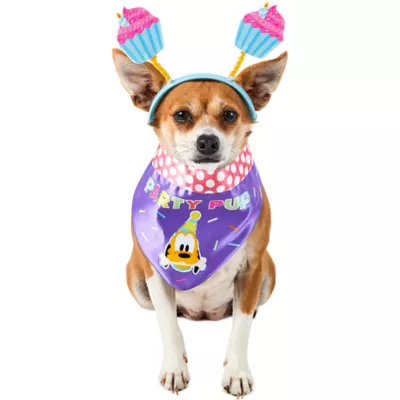Product Rubie's Pet Shop Birthday Mickey Mouse Party Pup Pet Accessory