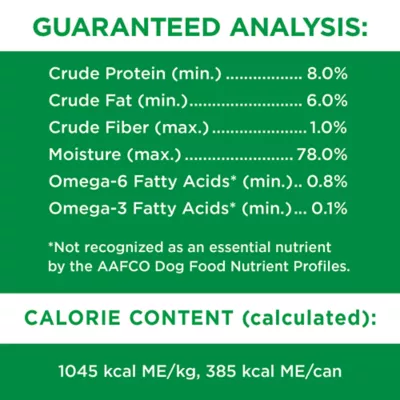 Product Iams Proactive Health Adult Wet Dog Food - Classic Ground Lamb & Rice,  Multipack, 6 x 369 g