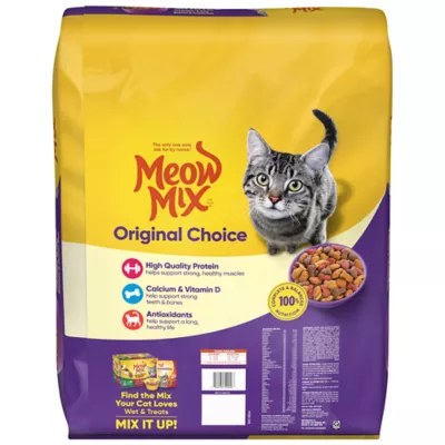 Product Meow Mix Original Choice Dry Cat Food All Ages, Chicken, Turkey, Salmon, Ocean Fish