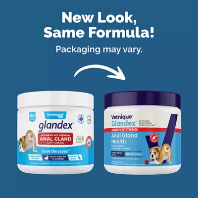 Product Vetnique Labs Glandex® Boot the Scoot® Advanved Vet Strength Anal Gland Soft Chew Dog Supplement