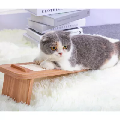 Product PetPals Highland Brown Cat Scratching Board