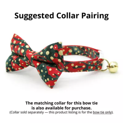Product Made By Cleo® Joy Christmas Cat Bow Tie